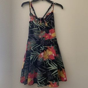 Tropical Flower Dress